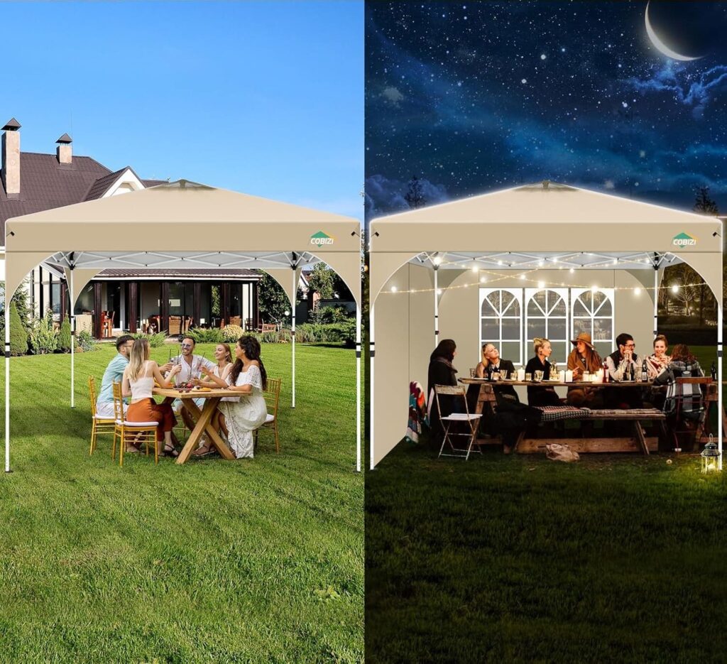 Exemple de tonnelle pliante bon rapport qualité prix.