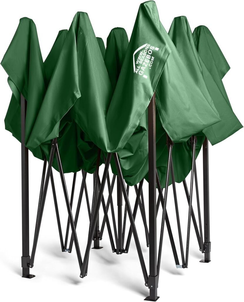 Tonnelle gazebos plié et dépliée