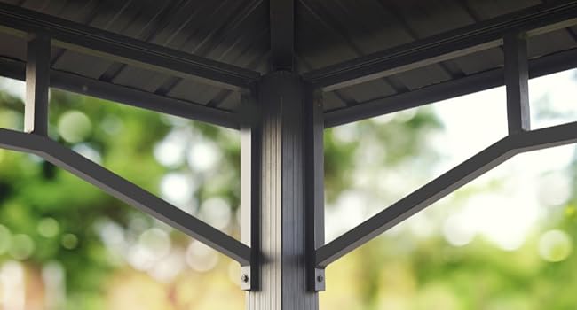 tonnelle toolport sunset superior aves ses materiaux