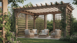 Lire la suite à propos de l’article Tout savoir sur la tonnelle en bois : Le guide complet pour choisir votre structure de jardin