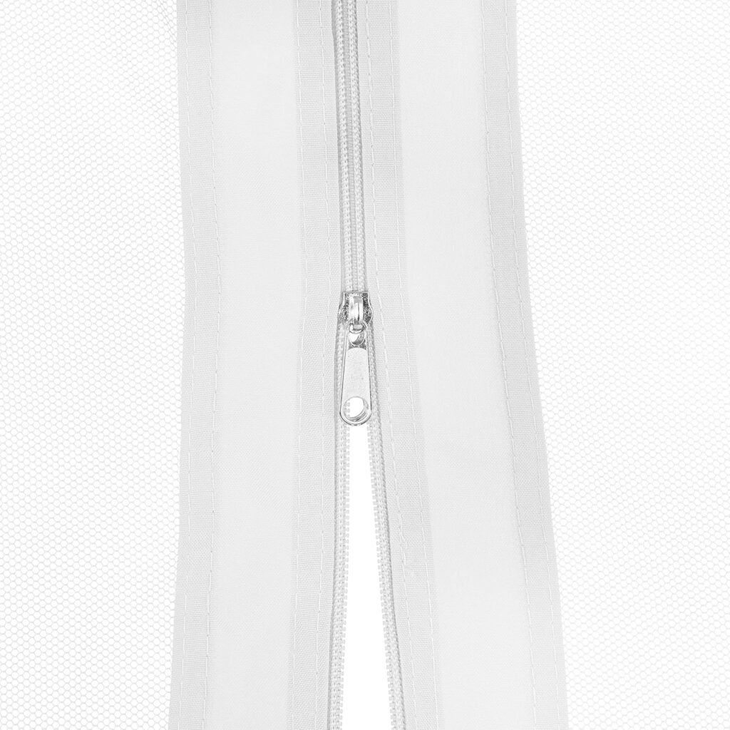 Fermeture éclaire de la moustiquaire relaxdays, spéciale tonnelle 3x3