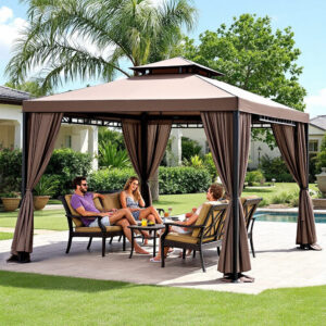 Lire la suite à propos de l’article Tonnelle de jardin solide : Quels matériaux choisir pour une résistance optimale ? (Guide 2025)