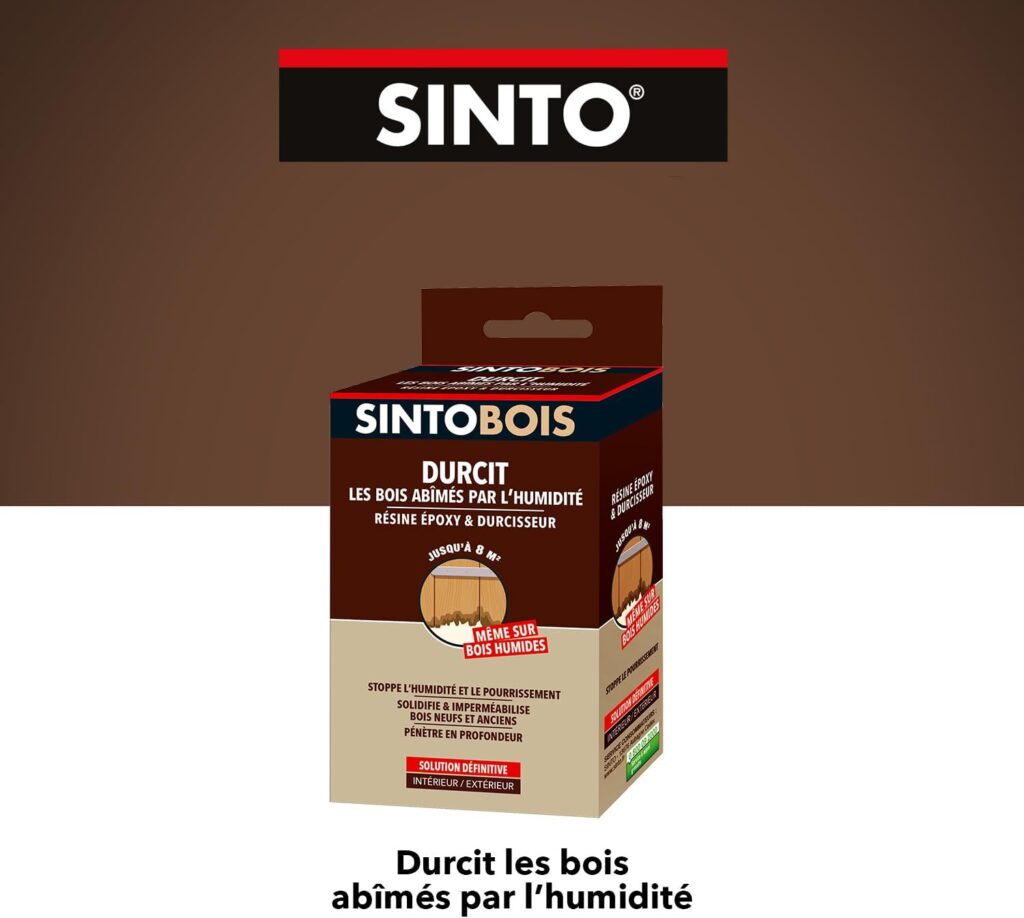 Produit spécial pour les réparations de bois pourri