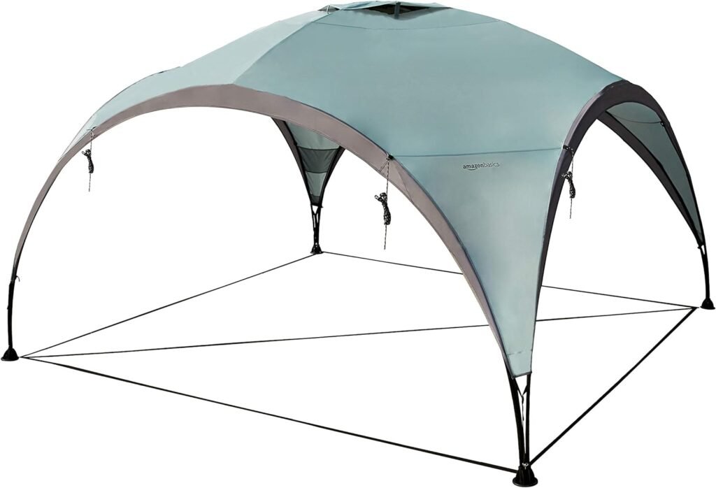 La tonnelle démontable originale, idéale pour le camping grâce à sa forme aérodynamique.