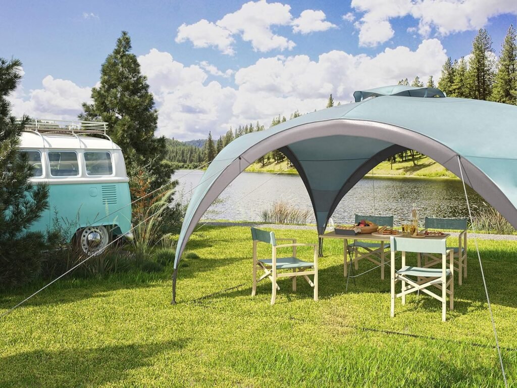 Tonnelle de camping, parfait pour un van.